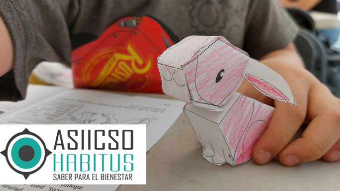 Conejo papercraft